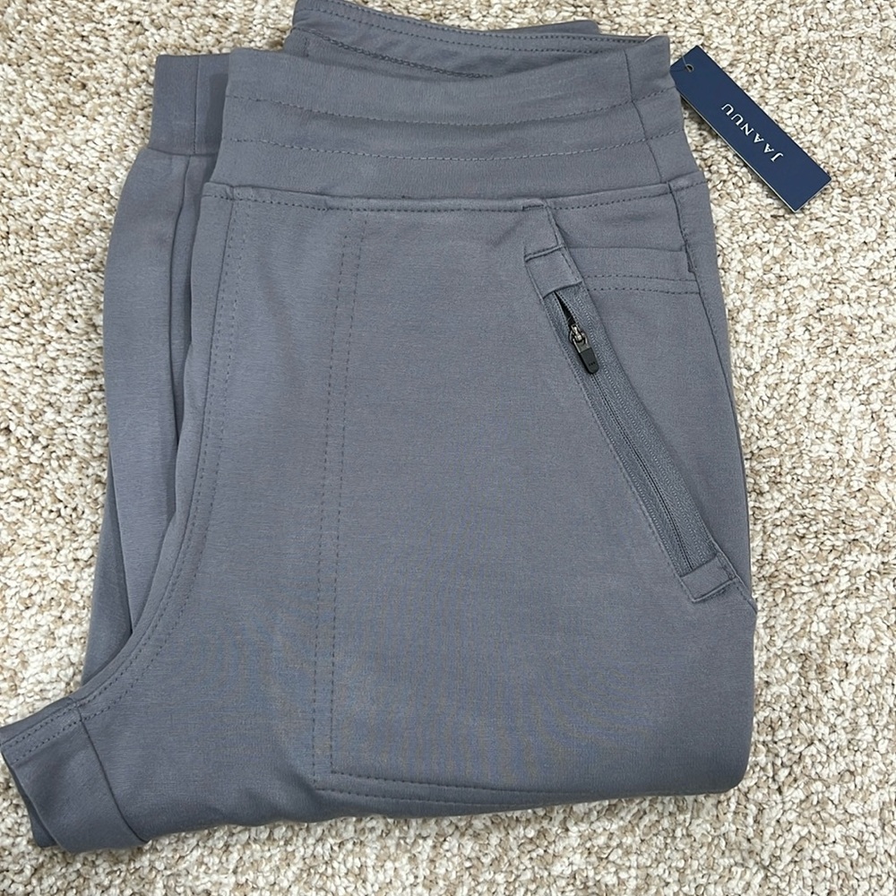 NWT JAANUU 10 pocket joggers. Gray